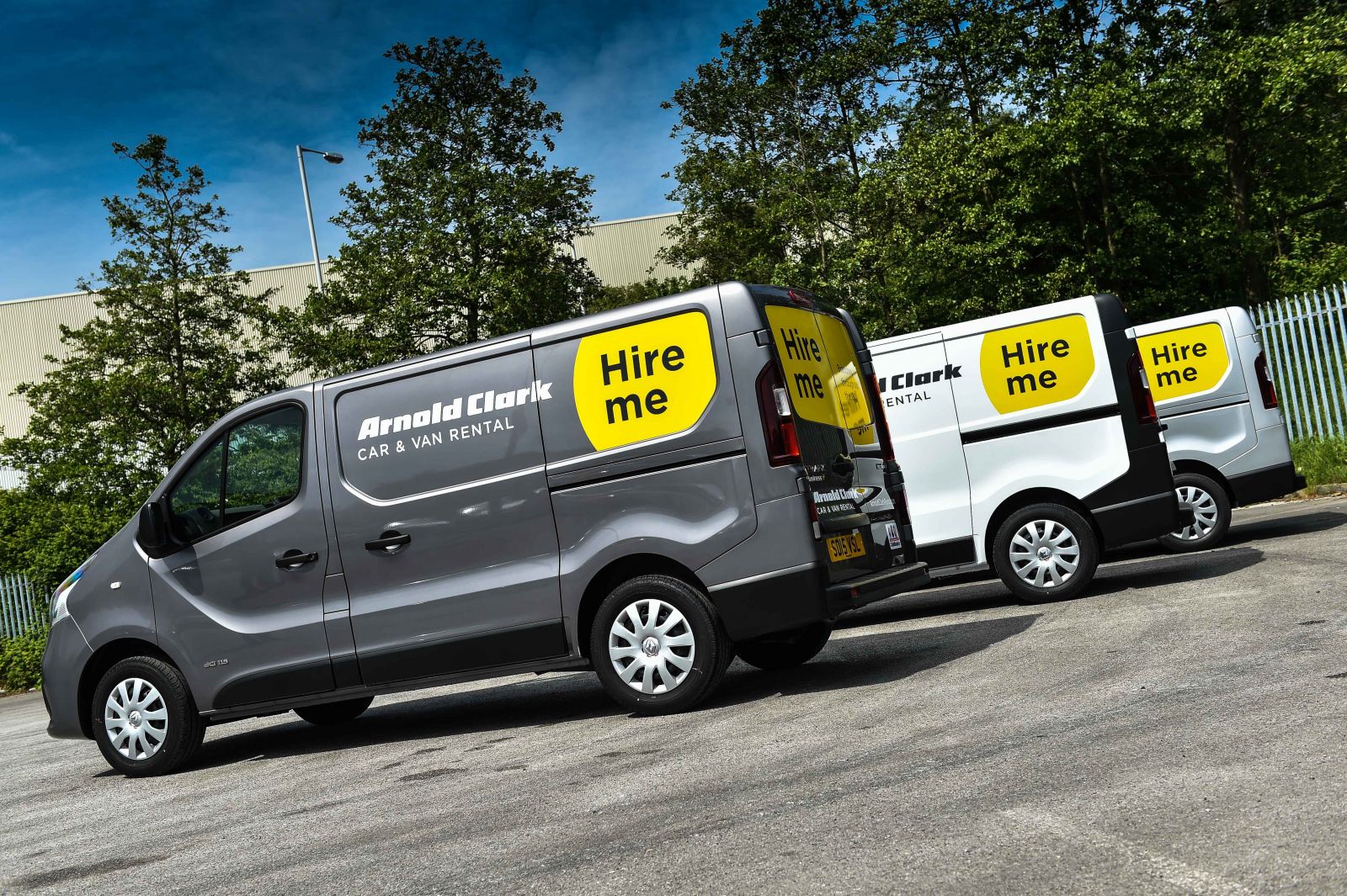 arnold clark van hire glasgow